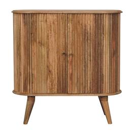 Artisan Furniture - Solid Wood Soba Nordic Cabinet - Brown