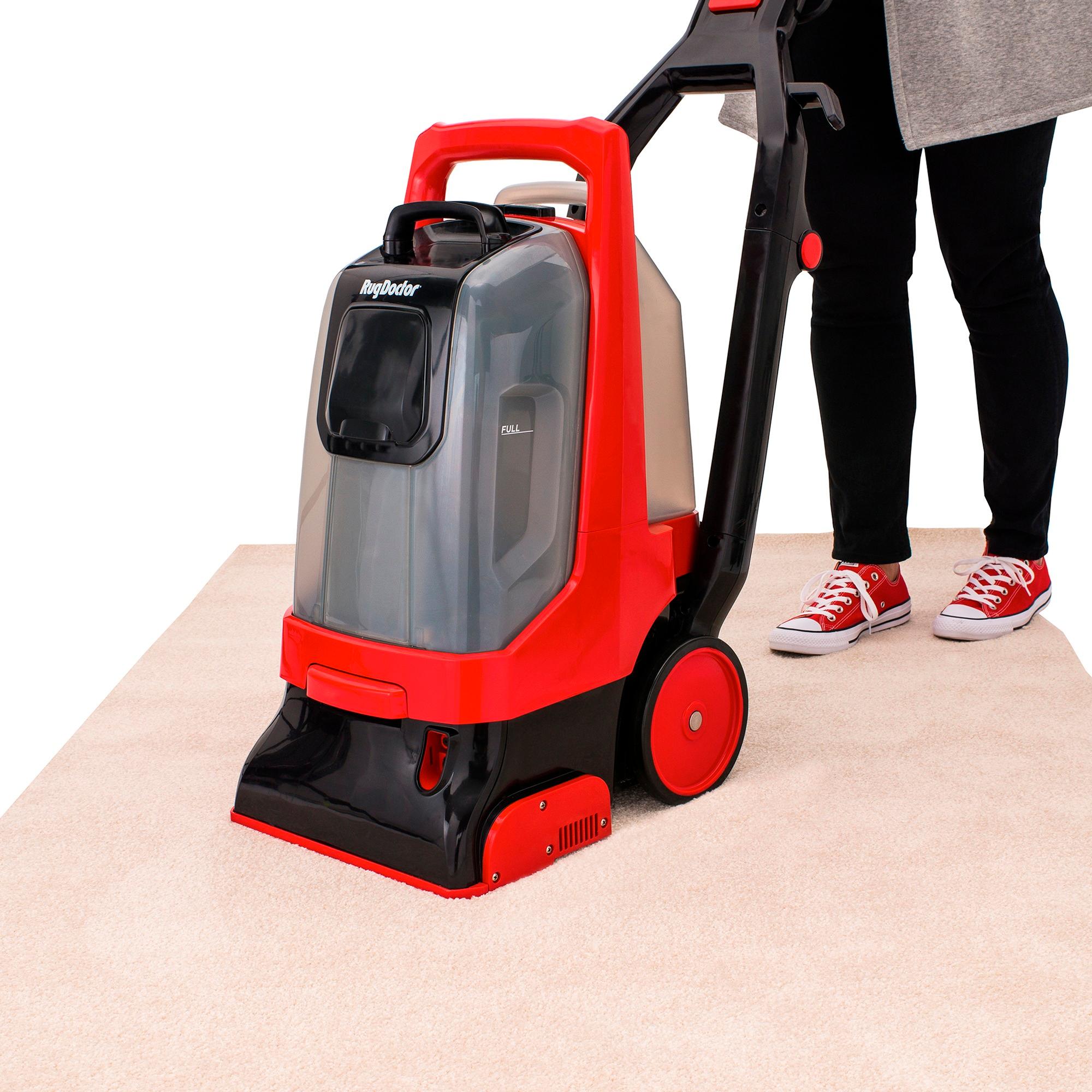 Best Buy Rug Doctor Pro Deep Canister Vacuum Black/Red/Smoke Grey 93190