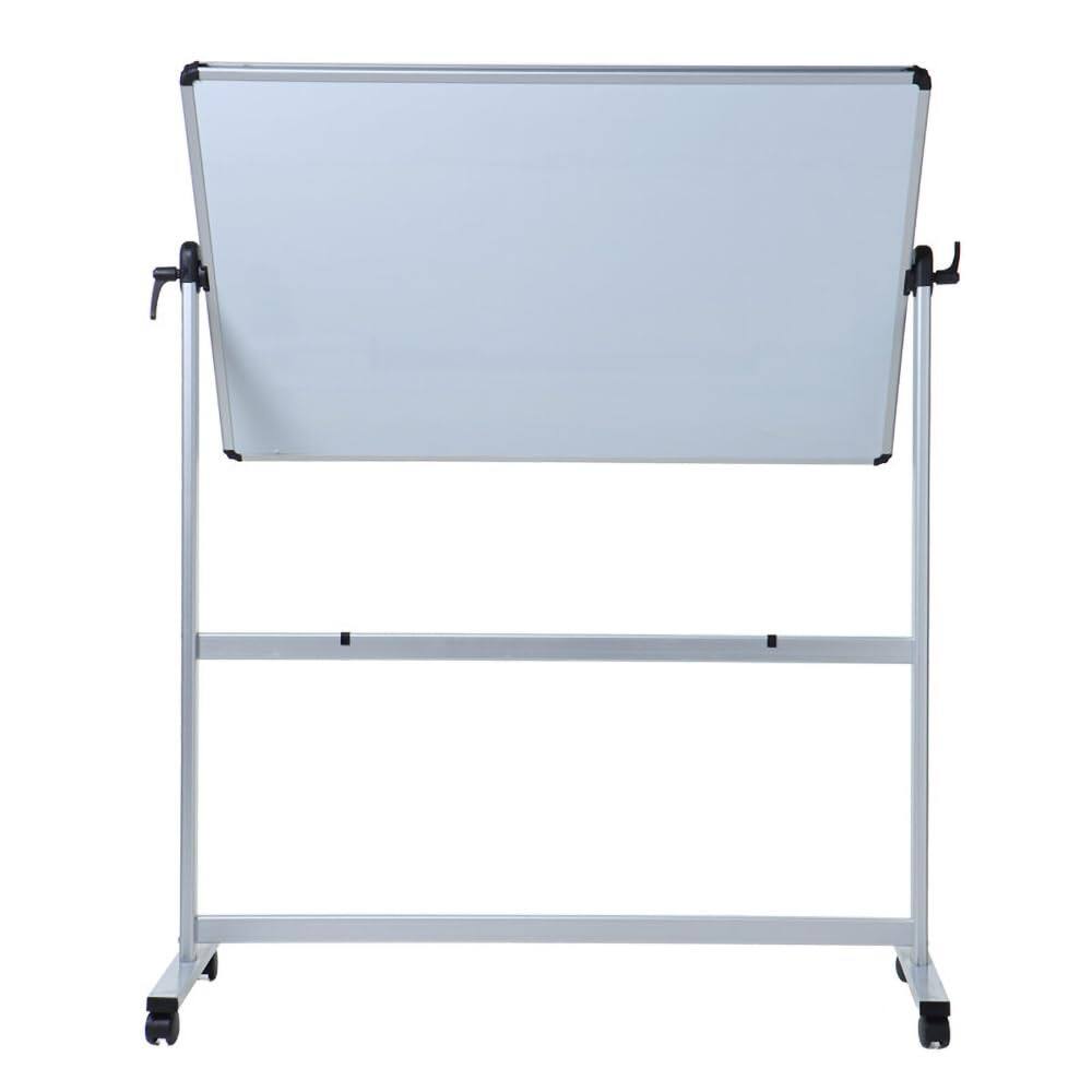 Alt View 2. Stylel Star - Double-sided Magnetic Mobile Whiteboard 48 X 36 Inches Aluminium Frame And Stand Double-sided Mobile Whiteboard Board.