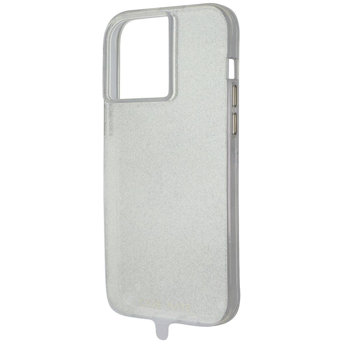 Front. Case-Mate - Case-Mate Sheer Crystal Series Case for Apple iPhone 15 Pro Max - Champagne Gold - Gold.