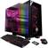 Front. CyberPowerPC - Gaming Desktop - Intel Core i7 - 32GB Memory - NVIDIA GeForce GTX 1070 Ti - 480GB Solid State Drive + 2TB Hard Drive - Black.