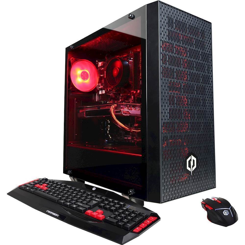 Best Buy Cyberpowerpc Gaming Desktop Amd Ryzen 7 Series 16gb Memory Nvidia Geforce Gtx 1070 Ti 240gb Solid State Drive 2tb Hard Drive Black Gma6400cpg