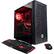 Front. CyberPowerPC - Gaming Desktop- AMD Ryzen 7-Series - 16GB Memory - NVIDIA GeForce GTX 1070 Ti - 240GB Solid State Drive + 2TB Hard Drive - Black.
