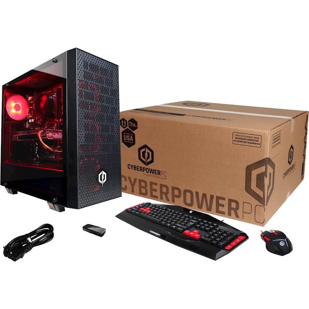 Best Buy: CyberPowerPC Gaming Desktop- AMD Ryzen 7-Series 16GB