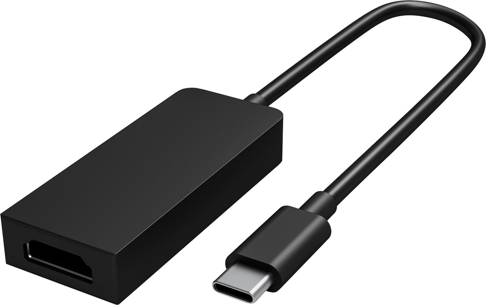 Microsoft USB-C to HDMI External Video Adapter Black HFM-00001 - Best Buy