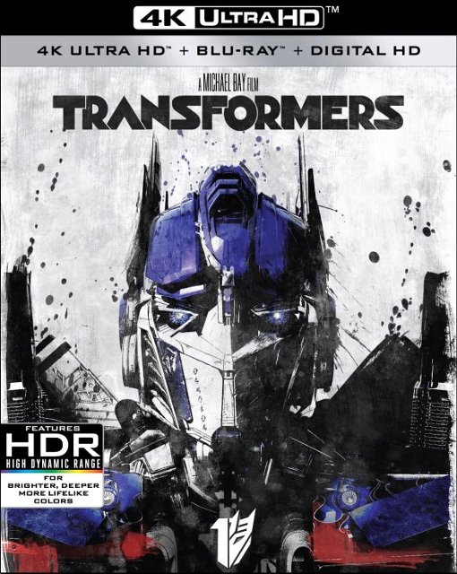 Front Standard. Transformers [4K Ultra HD Blu-ray] [3 Discs] [2007].