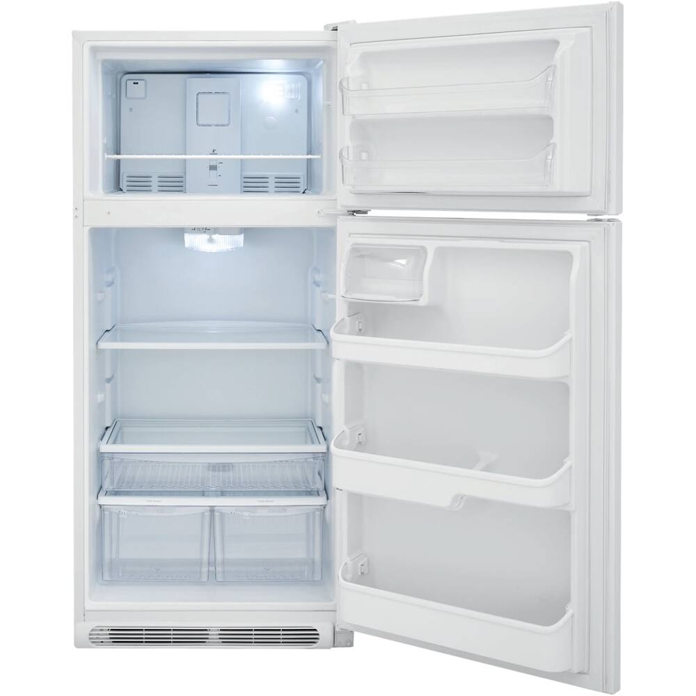 Best Buy Frigidaire Gallery 18 Cu. Ft. TopFreezer Refrigerator Pearl
