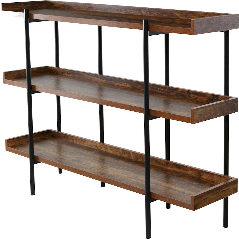 Best Buy: OneSpace 3-Shelf Bookcase Cherry 50-JN173SHLF