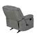 Alt View 11. Relaxzen - Rocker Recliner with Massage, Heat and Dual USB - Gray.