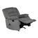 Alt View 12. Relaxzen - Rocker Recliner with Massage, Heat and Dual USB - Gray.