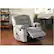 Alt View 16. Relaxzen - Rocker Recliner with Massage, Heat and Dual USB - Gray.