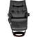 Front. Relaxzen - Massage Recliner with Lumbar Heat and Ottoman - Black.