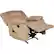 Alt View 13. Relaxzen - Rocker Recliner with Massage, Heat and Dual USB - Beige.