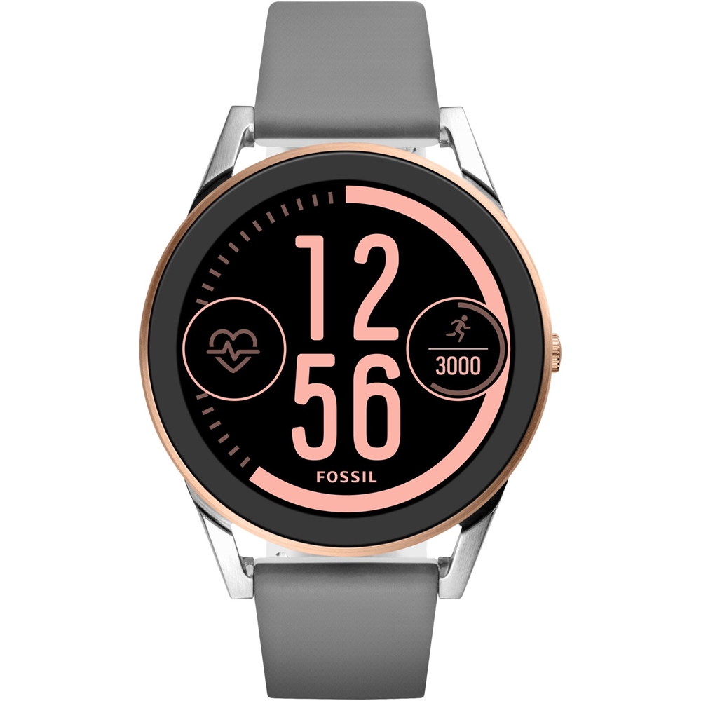 Best Buy: Fossil Q Smartwatch 45mm Two-Tone Stainless Steel Two-tone ...