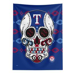 Northwest - New York Rangers 50" x 60" Candy Skull Wall Art - Multicolor