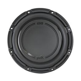 Polk Audio - DB+ 10" Single-Voice-Coil Subwoofer - Black