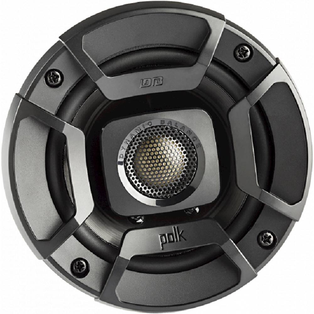 Alt View 11. Polk Audio - DB+ Series 4" 2-Way Coaxial Speakers with Polypropylene UV Tolerant Cones (Pair) - Black.