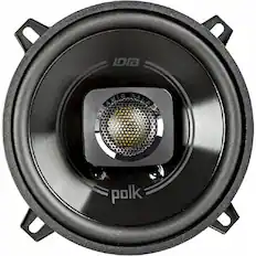 Front. Polk Audio - DB+ Series 5-1/4" 2-Way Coaxial Speakers with Polypropylene UV Tolerant Cones (Pair) - Black.