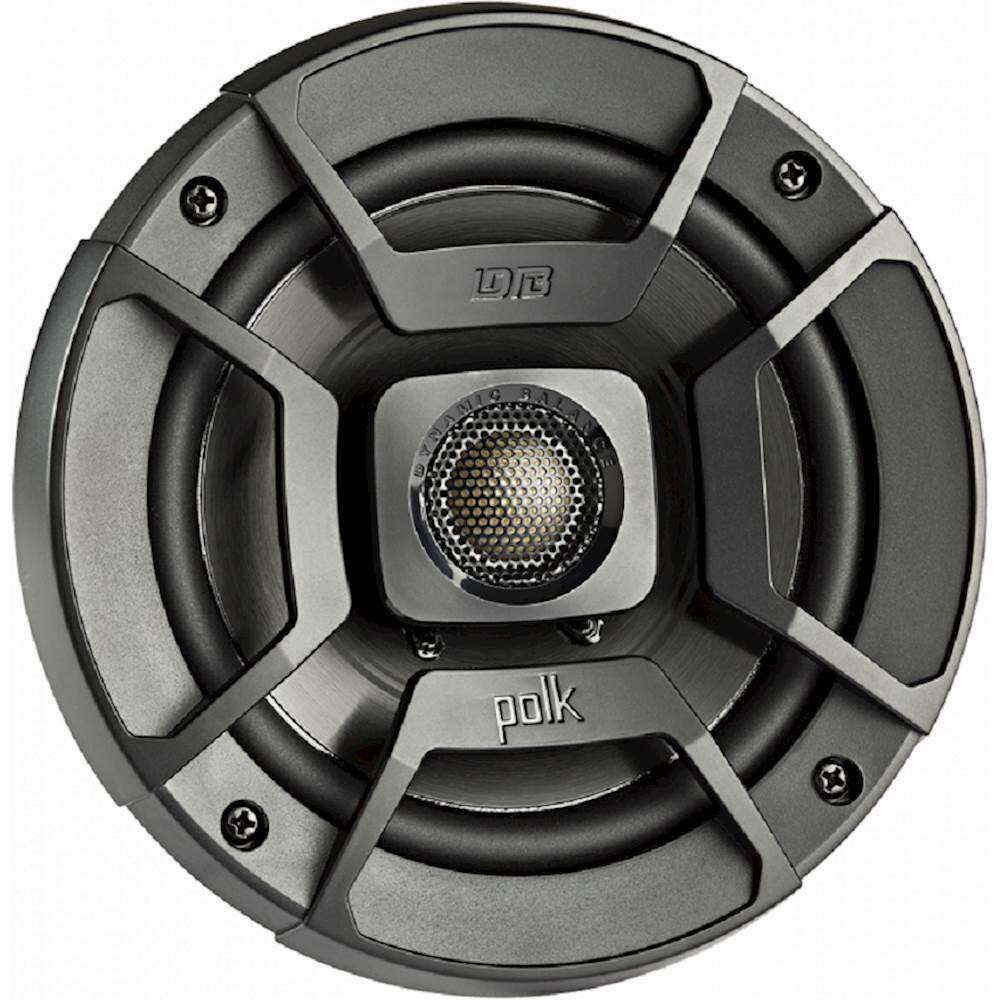 Alt View 11. Polk Audio - DB+ Series 5-1/4" 2-Way Coaxial Speakers with Polypropylene UV Tolerant Cones (Pair) - Black.