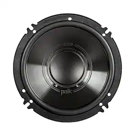 Polk Audio - 6-1/2" 2-Way Marine Speakers with Polypropylene Cones (Pair) - Black