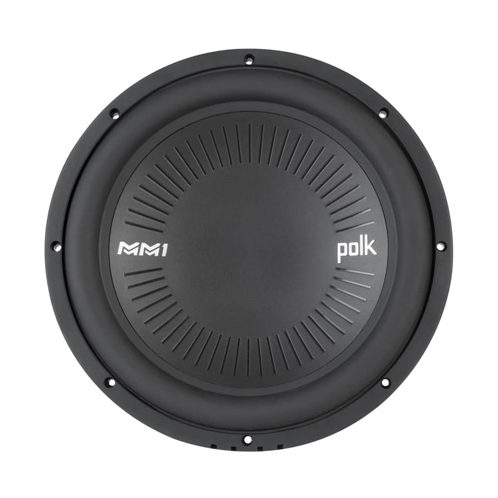 Polk Audio - Single-Voice-Coil Subwoofer - Black