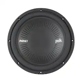 Polk Audio - Single-Voice-Coil Subwoofer - Black