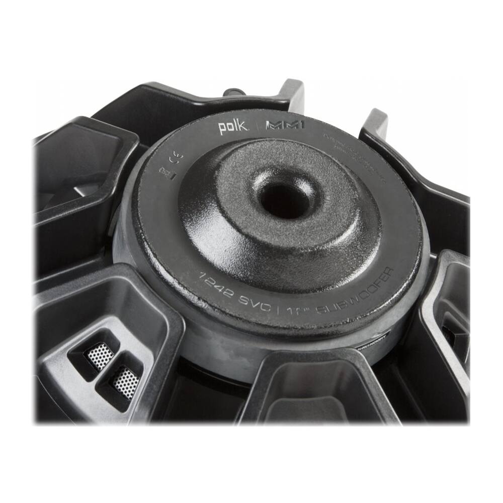 Alt View 12. Polk Audio - Single-Voice-Coil Subwoofer - Black.