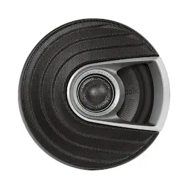 Polk Audio - MM1 Series 6-1/2" 2-Way Car Speakers with Dynamic Balance Cones (Pair) - Black/Silver