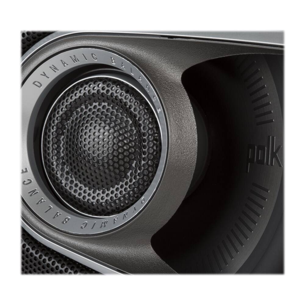 Alt View 15. Polk Audio - MM1 Series 6-1/2" 2-Way Car Speakers with Dynamic Balance Cones (Pair) - Black/silver.