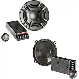 Polk Audio - 5-1/4" 2-Way Marine Speakers with Polypropylene Cones (Pair) - Black