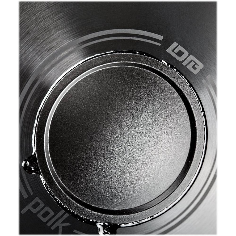 Alt View 12. Polk Audio - 5-1/4" 2-Way Marine Speakers with Polypropylene Cones (Pair) - Black.