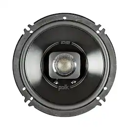 Polk Audio - 6-1/2" 2-Way Marine Speakers with Polypropylene Cones (Pair) - Black