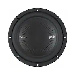 Polk Audio - MM1 Series 8" Dual-Voice-Coil 4-Ohm Subwoofer - Black
