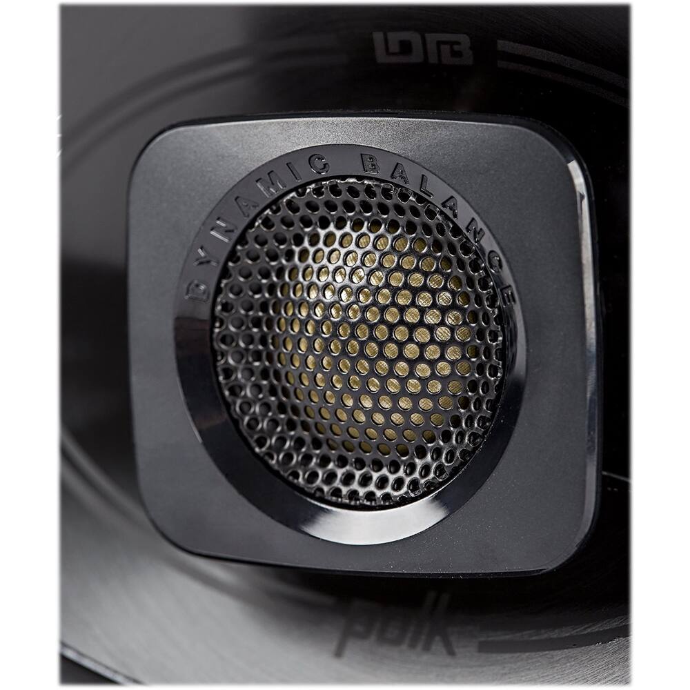 Alt View 12. Polk Audio - 4" x 6" 2-Way Marine Speakers with Polypropylene Cones (Pair) - Black.