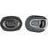 Front. Polk Audio - MM1 Series 6" x 9" 3-Way Car Speakers (Pair) - Black/silver.