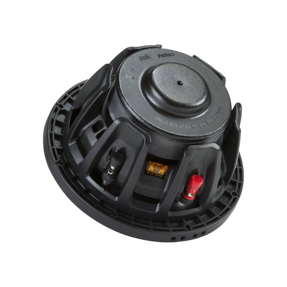 Back. Polk Audio - MM1 Series 8" Single-Voice-Coil 4-Ohm Subwoofer - Black.