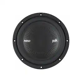 Polk Audio - MM1 Series 8" Single-Voice-Coil 4-Ohm Subwoofer - Black