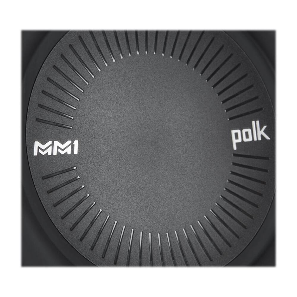 Alt View 12. Polk Audio - MM1 Series 8" Single-Voice-Coil 4-Ohm Subwoofer - Black.
