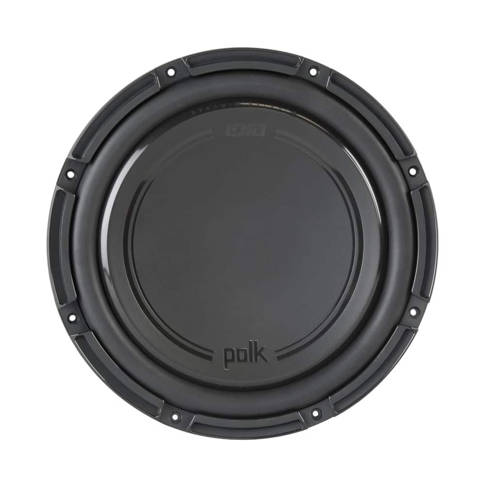 Polk Audio - Single-Voice-Coil Subwoofer - Black
