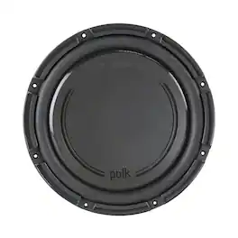 Polk Audio - Single-Voice-Coil Subwoofer - Black