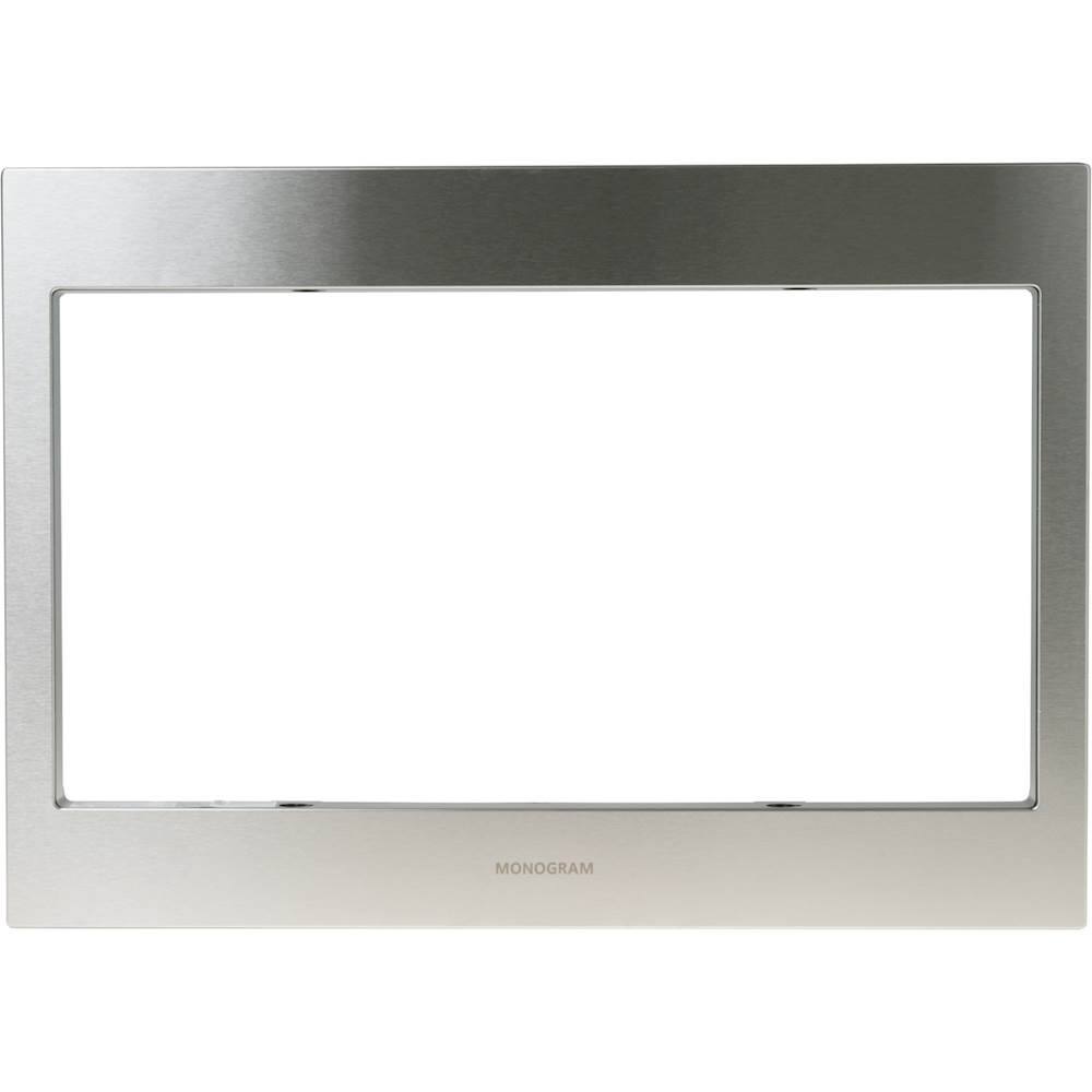 Alt View 12. Monogram - 30" Trim Kit for Select Microwaves - Stainless Steel.