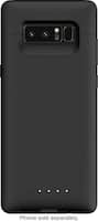 mophie - Juice Pack External Battery Case for Samsung Galaxy Note8 - Black - Front_Zoom