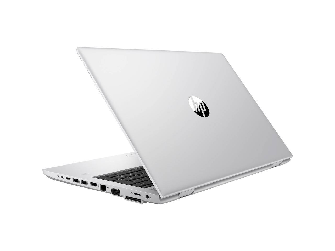Alt View 1. HP - HP ProBook 650 G5, Intel Core i7-8665U 1.9GHz, 16GB, 512GB NVMe SSD, 15.6" FHD, Windows 11 Pro 64-bit - Silver.