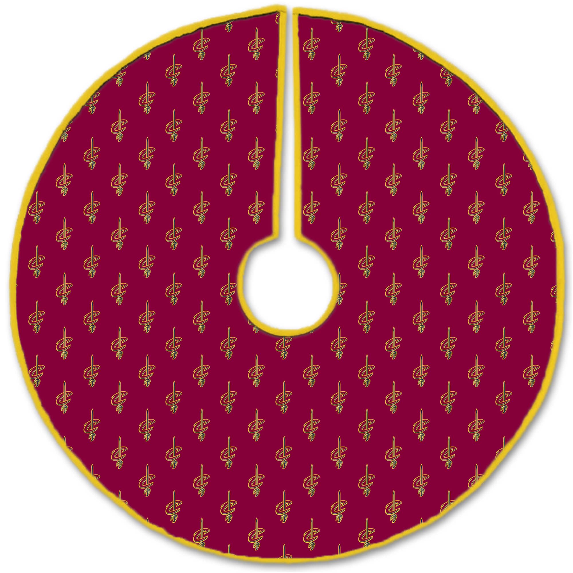 Pegasus - Cleveland Cavaliers Microplush Christmas Tree Skirt - Multicolor