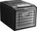 Angle. Gourmia - 6-Tray Food Dehydrator - Black.