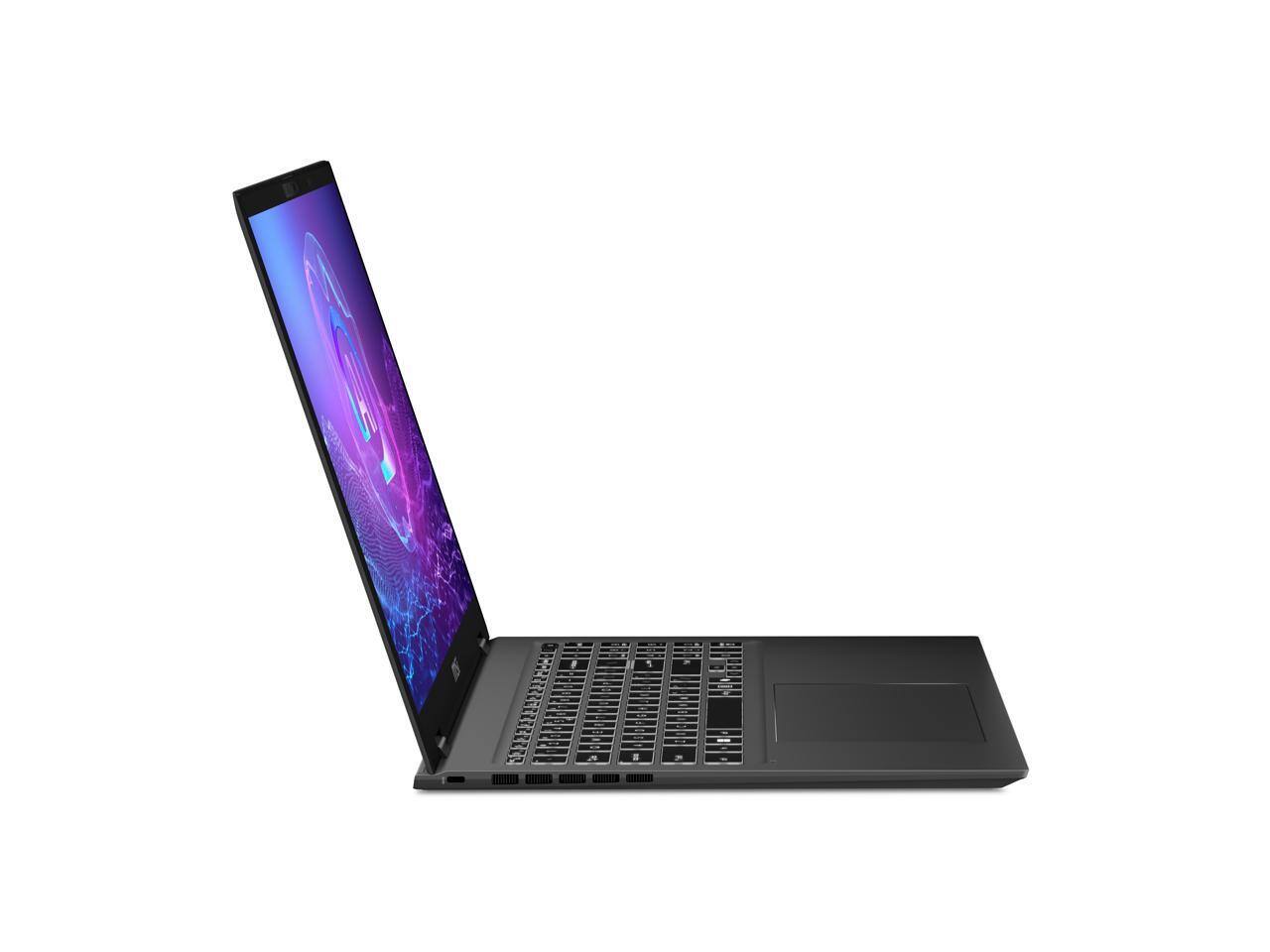 Alt View 10. MSI - MSI Prestige 16 AI Evo 16” UHD+ OLED Laptop - Intel Core Ultra 7 255H 2025 - Intel Arc Graphics - 16GB RAM - 1TB Storage - Stellar Gray.
