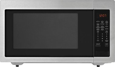 Whirlpool - 2.2 Cu. Ft. Microwave - Stainless steel - Front_Zoom