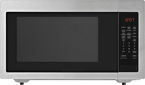 Front Zoom. Whirlpool - 2.2 Cu. Ft. Microwave - Stainless steel.
