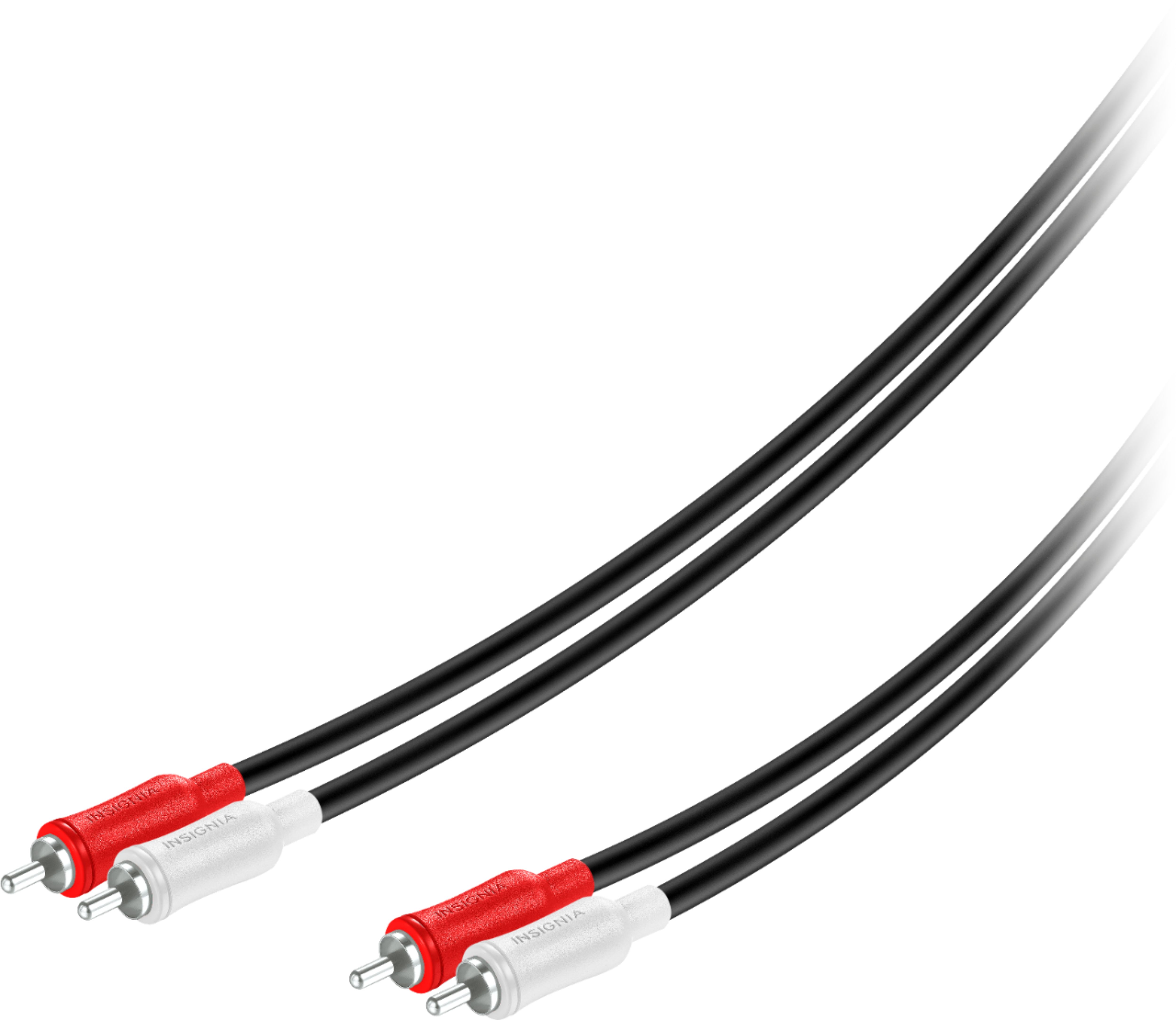 Angle View: Insignia™ - 25' Audio Cable - Black