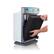 Alt View 20. Alen - Alen BreatheSmart FIT50 True HEPA Air Purifier for Large/Medium Rooms, Covers 900 SqFt. – Smart Sensor - Brushed Stainless.